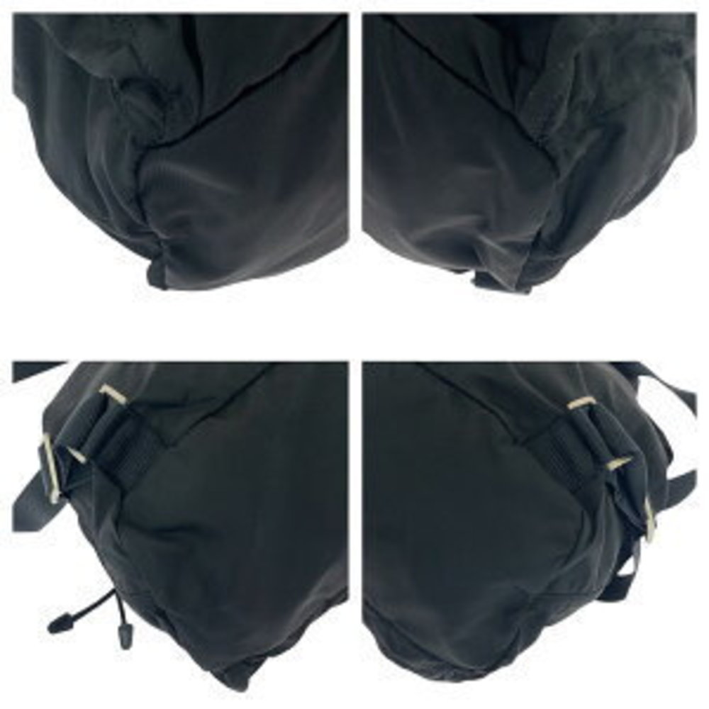 Prada Black Tessuto Triangular Backpack Nylon - image 3